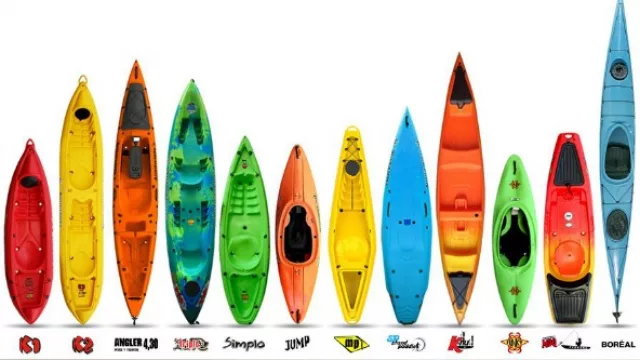 La empresa tiene una docena de modelos de kayaks.