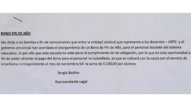 Privados pagan bono docente de sus arcas