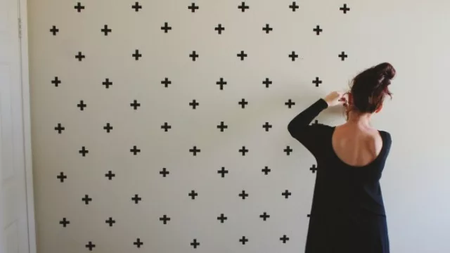 10 ideas para tus paredes con cinta de papel