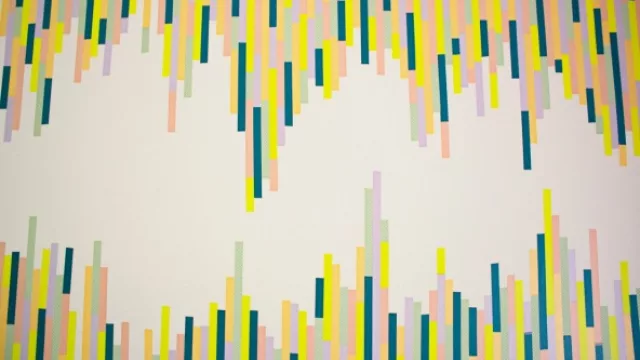 Otro patrón que se puede crear con distintas cintas.