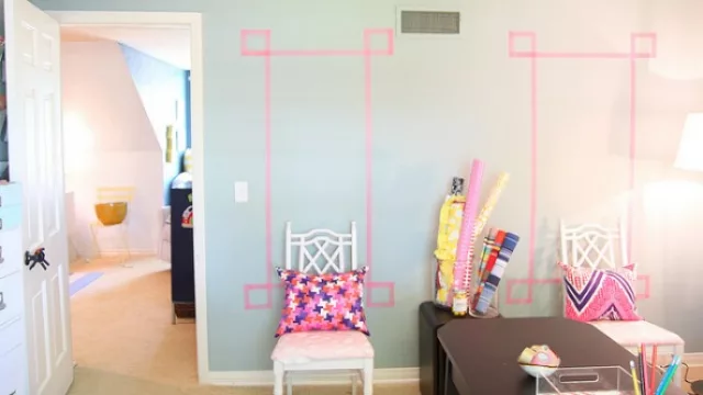 Emulando paredes antiguas se puede dar un toque lúdico y de color al ambiente de –por qué no- niños.  