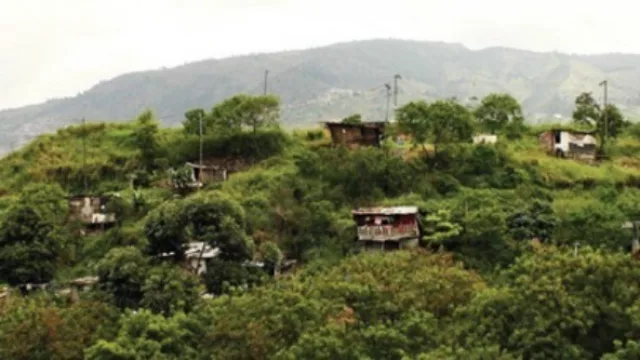 La misma  zona de Moravia en el año 2010.