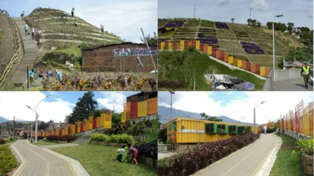 Así se ve hoy el cerro de Moravia.