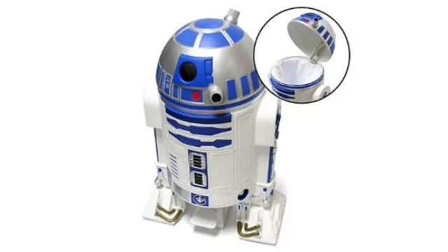 R2D2 hecho basurero.