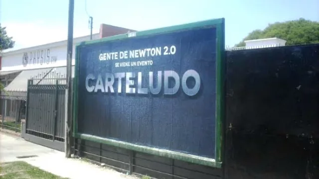 Save the date, publicista, para el evento “Carteludo”.