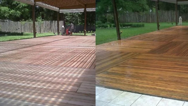 El antes y después de un proyecto.