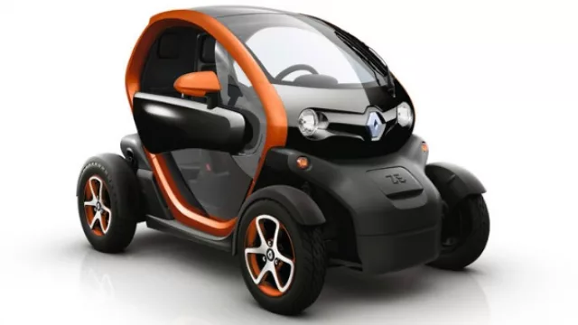 El Twizy, el modelo de 60 caballos de fuerza que fue presentado en 2010.