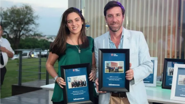 Serenella Domizi (ICDA) y León Molina (Universidad Empresarial Siglo 21)