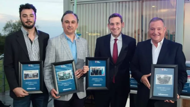 Lucas Barrera (Mundo Maipu), Sebastián Parra (Parra Automotores), José Keselman (Tagle) y Edgardo Favarón (Centro Motor).