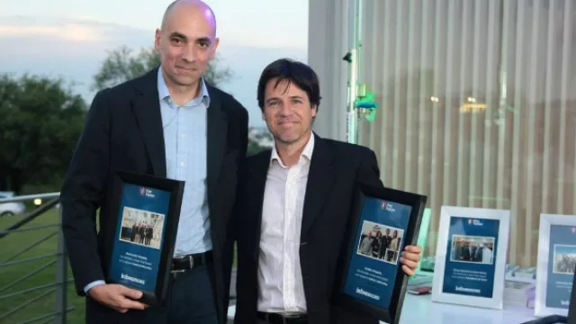 Ignacio Albarracín (Nuevocentro Shopping) y Gastón Roberts (Córdoba Shopping).