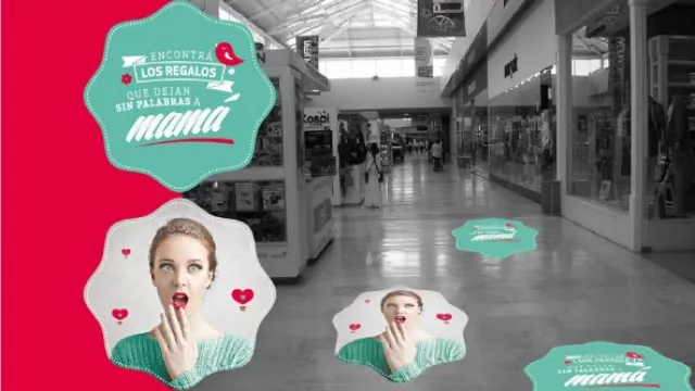 Decoración interna VA Shopping.