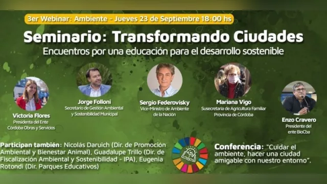 Tercer instancia Transformando Ciudades: Ambiente y Consumo responsable