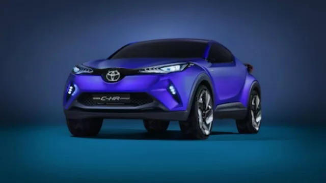El Toyota C-HR Concept.