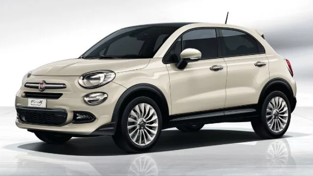 El Fiat 500X en otro color...
