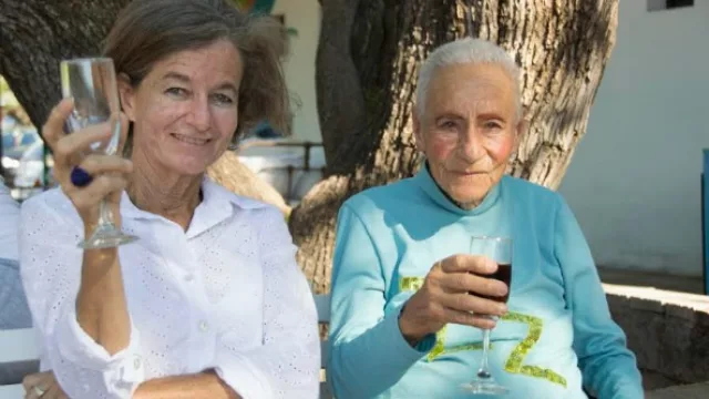 De tal palo tal astilla, Liliana Giusianni junto a su mamá Zulema. 