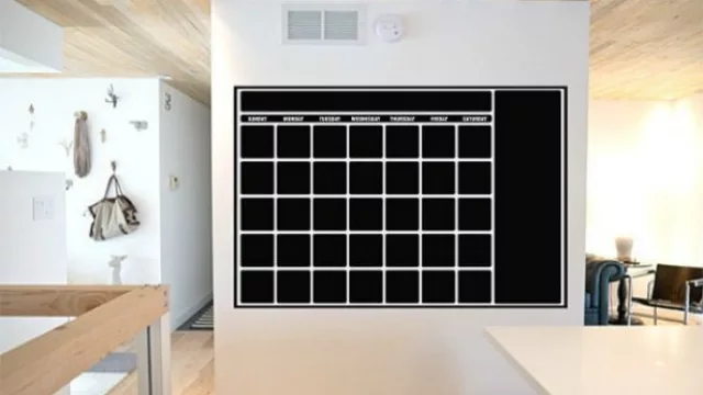 Un almanaque gigante para toda la familia o para el estudiante en época de parciales. ;) 