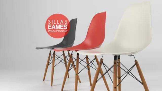 La silla Eames reinterpretada por La Mueblería Online.