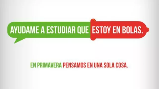 En primavera pensamos en una sola cosa.