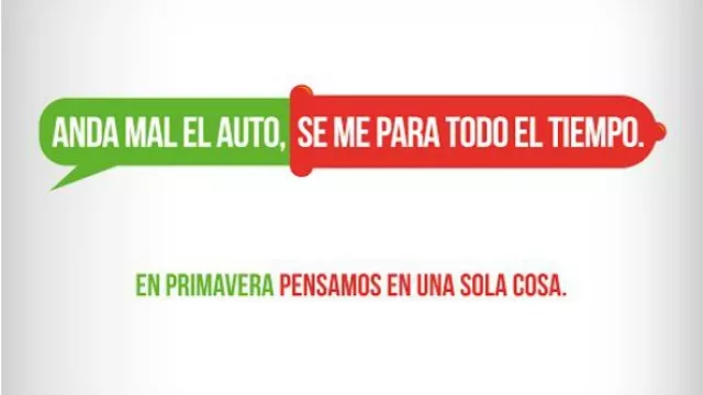 En primavera pensamos en una sola cosa.