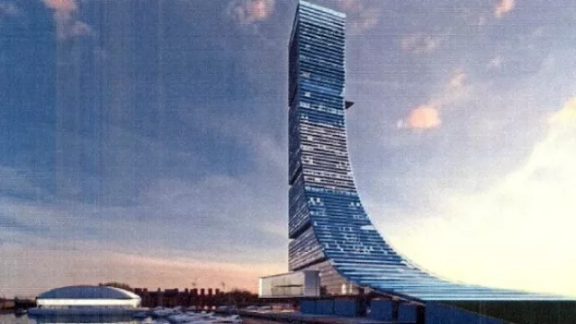 La escarapela o el estadio de 13.000 m2.