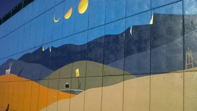 El muro de la polémica de Antonio “Tutuca” Monteiro que fue lavado por error.