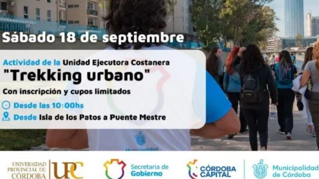 Se viene un nuevo Trekking Urbano Cultural en la Costanera