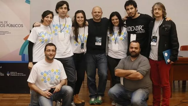 El equipo que hizo posible que las TIC tuvieran su semana en Córdoba.