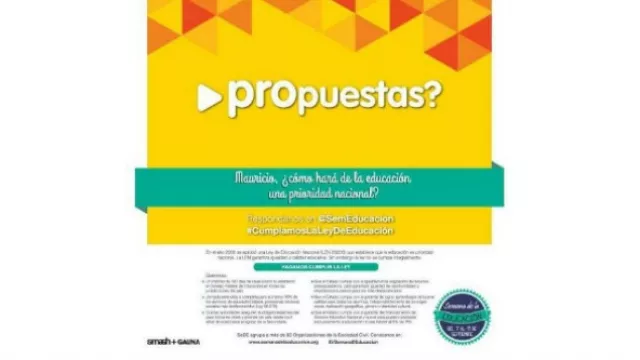 Para Mauricio Macri, PRO. 