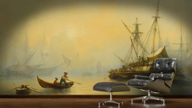  Como estar dentro de un cuadro.