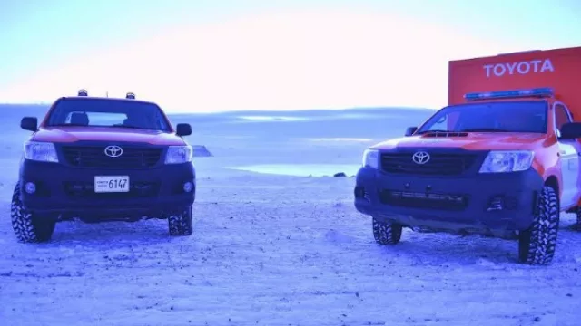 ... traslado de personal, apoyo a las operaciones aéreas y correspondencia en la base dependiente de la Fuerza Aérea Argentina.