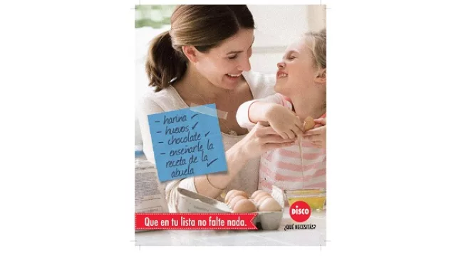 “Que en tu lista no falte nada”.