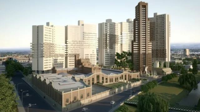 Edisur trabaja a contrarreloj para culminar las obras en Antigua Cervecería. 