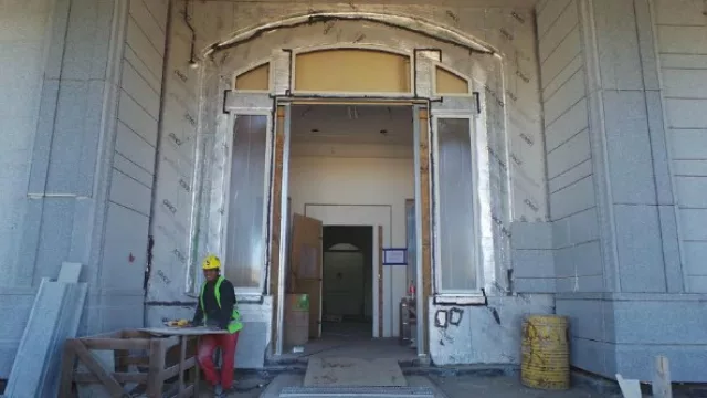 El ángel aterrizó en el Templo Mormón