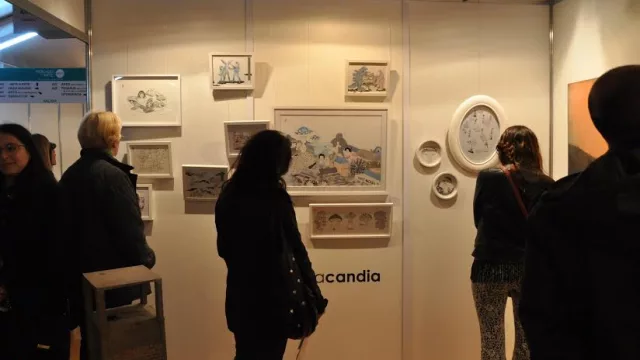 Una obra de arte original a $ 350 (abrió Mercado de Arte Córdoba EGGO)