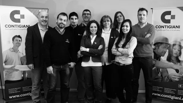 El equipo de Contigiani