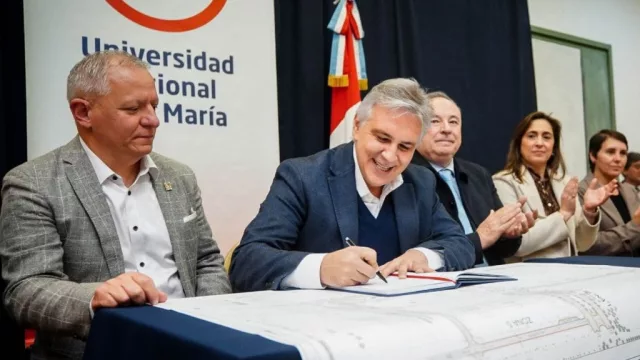 La Provincia aportará más de $1.900 millones para obras en el campus de la Universidad Nacional de Villa María