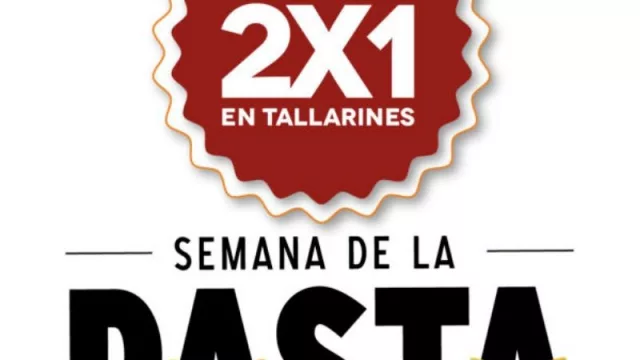 Arrancó la Semana de la Pasta (con 2x1 en tallarines) y se extenderá hasta el 3 de julio