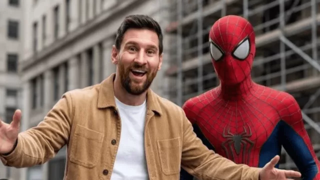 Messi, el ídolo de Spider-man (literal): sorpresiva actuación del capitán argentino que revoluciona las redes (Spot-gol)