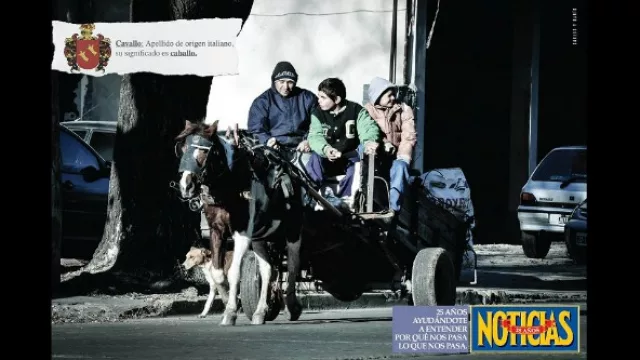 Campaña Noticias 25 años by Carlos y Darío.