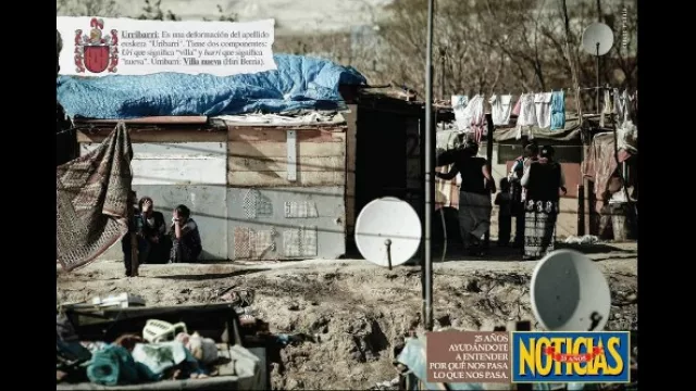 Campaña Noticias 25 años by Carlos y Darío.