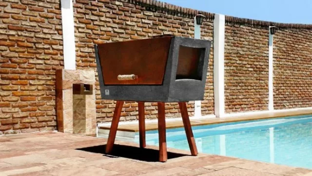 Asadores de hormigón: llega Fuegos Concretos