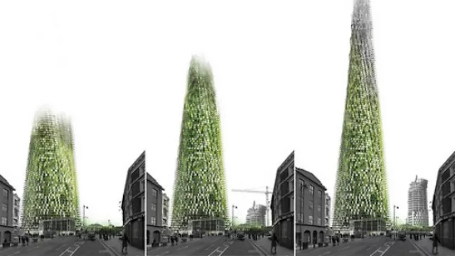Organic London Skyscraper: el edificio que crece