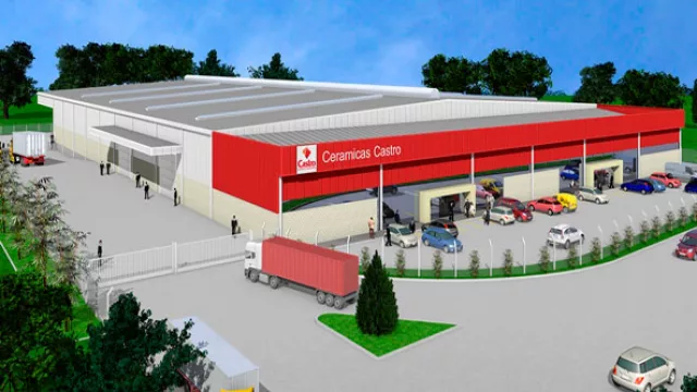 Apoyada en la argentina Hormetal, Castro suma 10.000 m2 de cerámicas al país