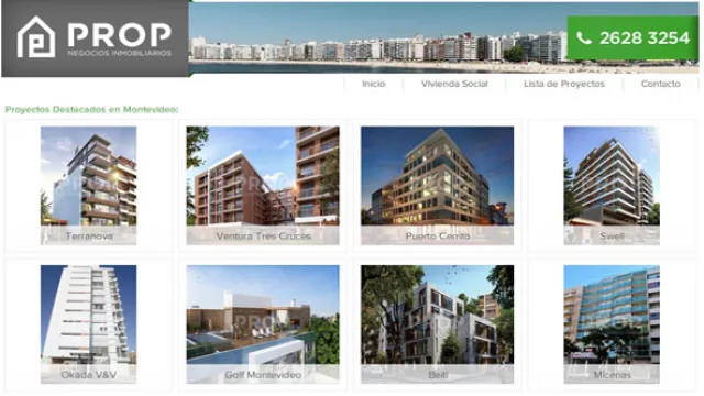 A la “venta en pozo” le llegó la hora digital: 140 edificios de MVD en venta por Internet