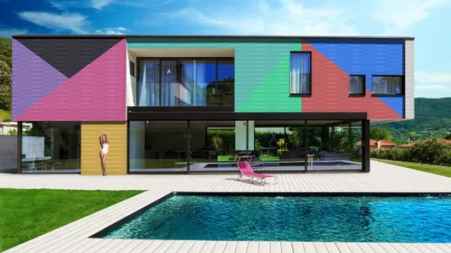 Todos los tonos disponibles en la carta de colores de Walling. 