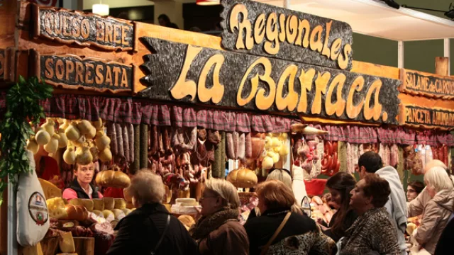 La exposición Caminos y Sabores que se realizó en La Rural de Palermo. En septiembre desembarca en Córdoba. 