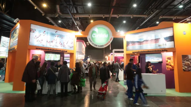 La exposición Caminos y Sabores que se realizó en La Rural de Palermo. En septiembre desembarca en Córdoba. 