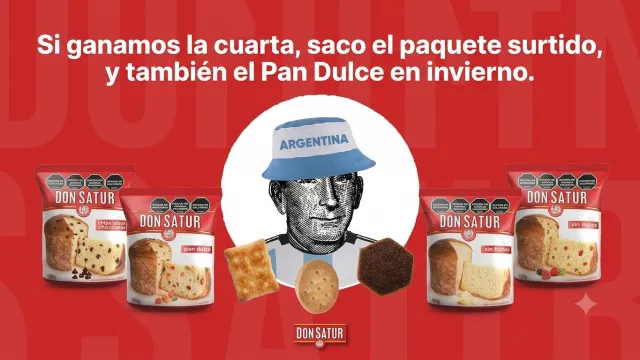 ¿Anulo mufa? Don Satur promete Pan Dulce en invierno y el mítico Paquete Surtido si ganamos la cuarta