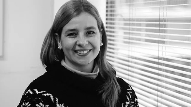 Marina Righero, recepcionista.