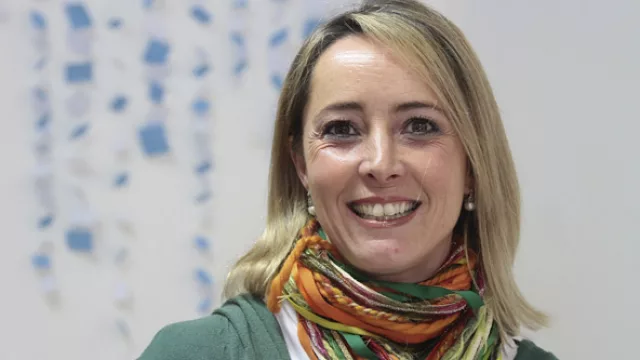 Patricia de Vértiz, responsable de Administración.